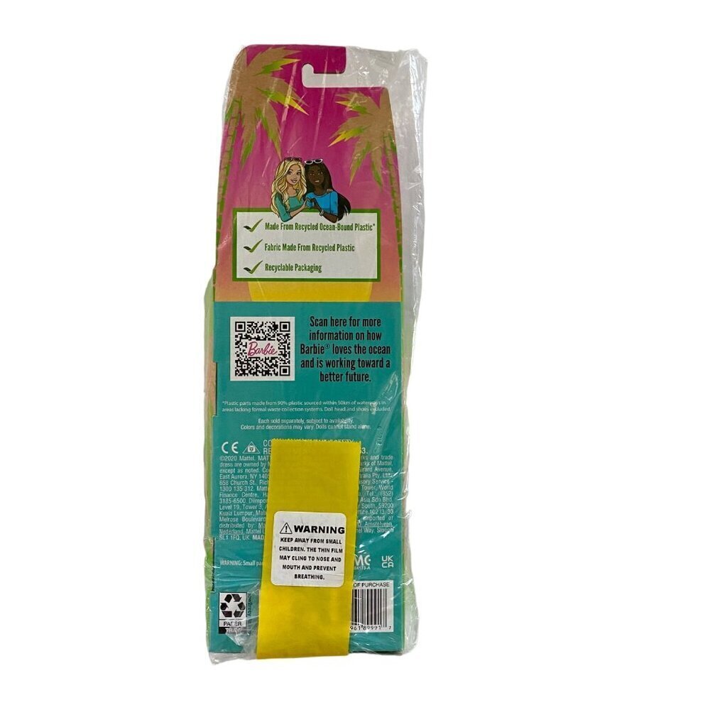Barbie Loves the Ocean African American Long Hair Doll Brand New - Picture 8 of 9